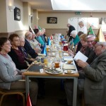 Members enjoying lunch