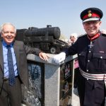 Sir Bob at the Railway Industrial Memorial